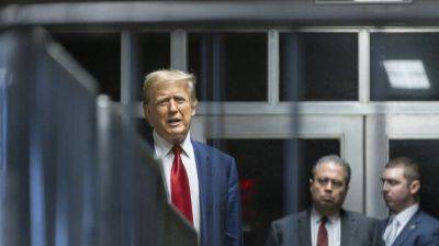 Donald Trump - Ximena Bustillo - Juan Merchan - Alvin Bragg - N.Y. judge issues a limited gag order on Trump ahead of hush money trial - npr.org - city New York - New York