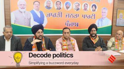 Raakhi Jagga - Sunil Jakhar - In Punjab - Decode Politics: Why BJP is going alone in Punjab, why Akali Dal is hopeful of best - indianexpress.com - city Delhi