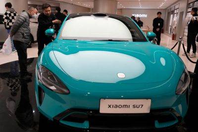China's latest EV is a 'connected' car from smart appliance maker Xiaomi