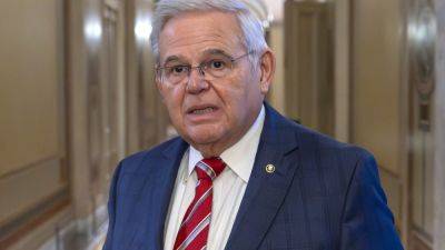 Bob Menendez - Sidney H.Stein - Sen. Bob Menendez decides not to delay May trial with appeal of judge’s ruling - apnews.com - state New Jersey - New York