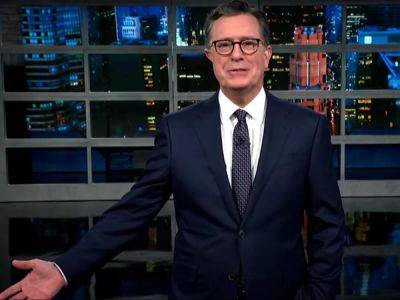 Donald Trump - Stephen Colbert - Joe Sommerlad - Maga - Lee Greenwood - Stephen Colbert reveals why Trump has so many Bibles: ‘Every time he holds one he bursts into flames’ - independent.co.uk - Usa - Jordan