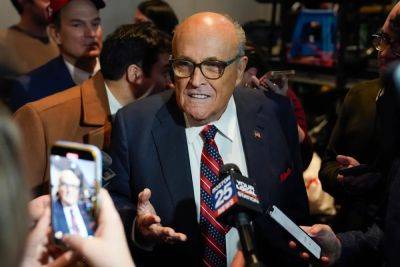 Rudy Giuliani - Kelly Rissman - Rudy Giuliani says forcing him to sell Florida condo could make him ‘join the ranks of the homeless’ - independent.co.uk - Georgia - city New York - state Florida - county Palm Beach - county York