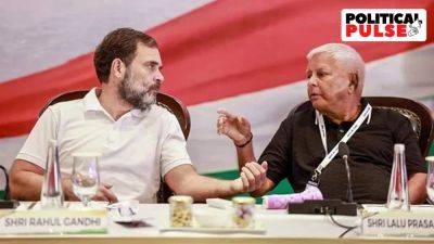 Santosh Singh - Rahul Gandhi - Rajya Sabha - Bihar Mahagathbandhan formula could set up ‘friendly fight’ in Purnea: RJD to contest 26, Congress 9 - indianexpress.com