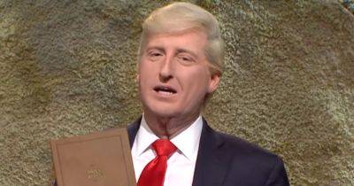Donald Trump - Ben Blanchet - Trump Rises From The Dead For Glorious Easter Pitch In 'SNL' Cold Open - huffpost.com - Usa - county Johnson - county Garden - Austin, county Johnson