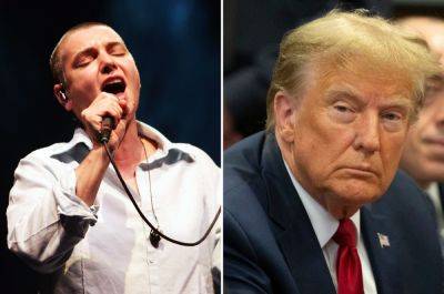 Sinéad O’Connor estate demands Donald Trump ‘desist’ from using Nothing Compares 2 U at rallies
