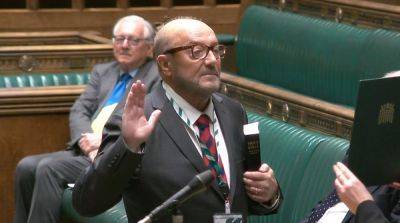 George Galloway Eyes Key Labour Seats After Being Sworn Into Commons