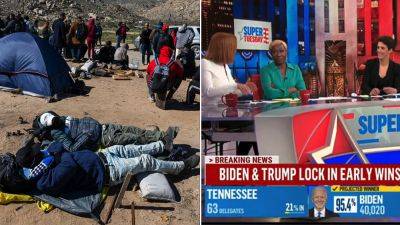 MSNBC's Psaki, Maddow laugh at and mock Virginia voters for caring about border crisis