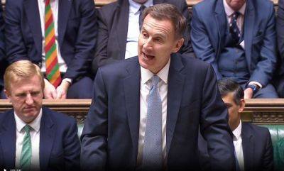 Jeremy Hunt - Spring Budget - Zoe Crowther - Jeremy Hunt Cuts National Insurance And Abolishes Non-Dom Tax Breaks In Spring Budget - politicshome.com - Britain