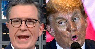 Stephen Colbert Exposes Most Blatant Lie In Trump's Bizarre Victory Speech