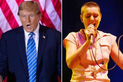 Donald Trump - Donald J.Trump - Bruce Springsteen - Theresa May - Elvis Presley - Use Of - Donald Trump’s use of Sinead O’Connor’s music wasn’t just wrong – it felt violent - independent.co.uk - state Maryland - Ireland - county Collin