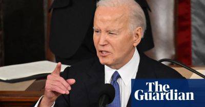 Joe Biden - Donald Trump - Union Address - Joe Biden delivers State of the Union address at critical moment in the election cycle - theguardian.com - Usa - Ukraine - Russia - Sweden