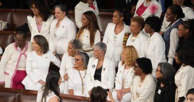 Nancy Pelosi - Donald J.Trump - Democratic Women Keep Up Their Tradition of Wearing Suffragist White - nytimes.com - state Indiana - county Union