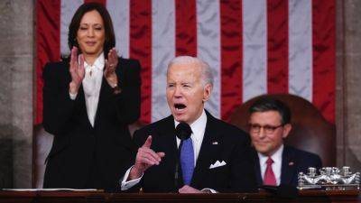 Biden assails 'predecessor' Trump, GOP in sharply partisan State of the Union speech