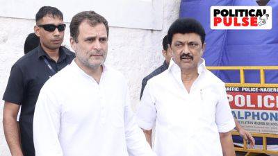 DMK stitches up seat-sharing pact with six regional allies, talks with Congress on