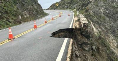 Lake Tahoe - Chunk Of California's Highway 1 Collapses Into Ocean After Heavy Rain - huffpost.com - state California - state Nevada - San Francisco - city San Francisco - county Sierra