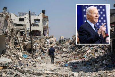 Joe Biden - Trump - Richard Hall - Gaza And - On Gaza - Biden is ‘increasingly Trumpian’ on Gaza and ‘dealing in alternative facts’, says State Dept official who resigned over war - independent.co.uk - Usa - Israel