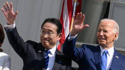 Joe Biden - Xi Jinping - Fumio Kishida - Action - Biden and Japan's Kishida forge new partnership, eyeing China and Russia - cnbc.com - Usa - China - county Cooper - Ukraine - Israel - Taiwan - Russia - Japan - county Island - North Korea - region Indo-Pacific - Philippines