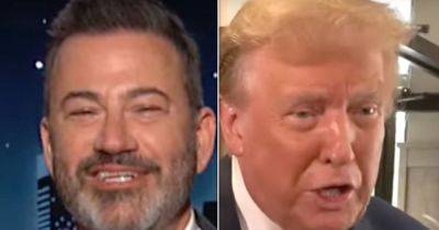 Jimmy Kimmel Taunts 'Muttering' Trump Over Bonkers Claim In The Strangest Place
