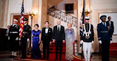 Biden’s State Dinner for Japan Was Heavy on Symbolism (and Yes, Cherry Blossoms)