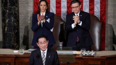 Joe Biden - Ryan Anastasio - Fumio Kishida - Japanese PM Kishida tells Congress the U.S. must play leading role in the world - cnbc.com - Usa - China - Russia - Japan - North Korea