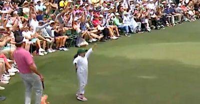 Watch Golf Champ’s Daughter Sink A Ridiculous Putt At Masters Event