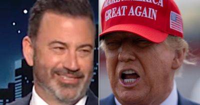 Joe Biden - Donald Trump - Jimmy Kimmel - Ed Mazza - Jimmy Kimmel Exposes The 1 Glaring Flaw In Trump's Latest Legal Rant - huffpost.com - Usa - Georgia - state Florida - state Washington