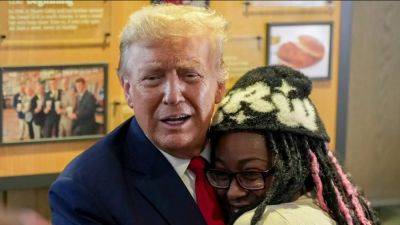 Trump - Bailee Hill - Supporter who hugged Trump at Atlanta Chick-fil-A says media isn't honest about Black community's support - foxnews.com - city Atlanta - county Jones - county Lawrence