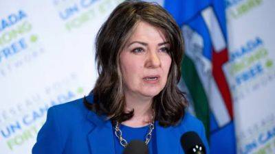 Alberta premier says she expects Poilievre to work with provinces to give cities housing cash