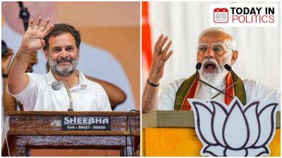 Today in Politics: PM Modi to address 4 rallies in 3 states, SC to hear plea on VVPAT