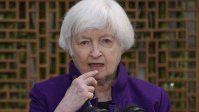 Red Sea - Janet Yellen - FATIMA HUSSEIN - Action - Yellen says Iran’s actions could cause global ‘economic spillovers’ and warns of more sanctions - apnews.com - Washington - Israel - Iran - Syria - Palestine - city Sanction