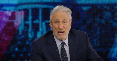 Jon Stewart rips into Trump’s attitude in court: ‘Imagine committing so many crimes, you get bored at trial’