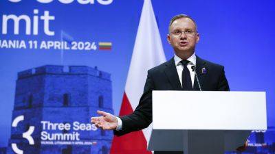 Trump to meet with Polish president Duda as NATO leaders call for additional support for Ukraine