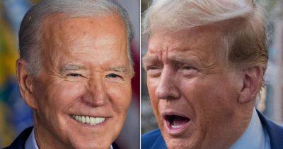 Joe Biden - Donald Trump - Ed Mazza - Joe Biden Taunts Trump Over Truth Social Stock Plunge As Crowd Laughs - huffpost.com - state Pennsylvania