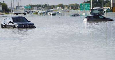 Storm Dumps Record Rain Across The UAE And Floods Dubai Airport - huffpost.com - Qatar - Britain - Bahrain - Saudi Arabia - Uae