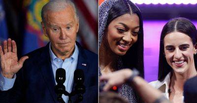 Joe Biden Calls For Fair Pay In Sports As Caitlin Clark's Dismal Salary Goes Viral