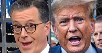 Donald Trump - Jimmy Kimmel - Stephen Colbert - Ed Mazza - Will Smith - Stephen Colbert Smacks Trump With Bold Defense Of 'My Friend' Jimmy Kimmel - huffpost.com
