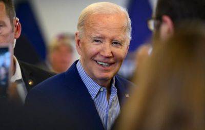 Watch: Biden campaigns in Philadelphia as Kennedy family endorsement expected
