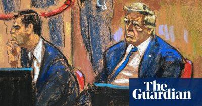 A silent Trump glowers and stares during third day of criminal trial