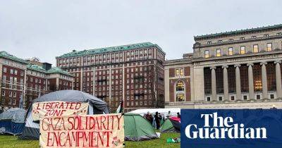 Ilhan Omar - Minouche Shafik - Ilhan Omar’s daughter among over 100 arrested at Columbia University protest - theguardian.com - city New York - Israel - New York - state Minnesota - Palestine - state New York - city Columbia - county Adams