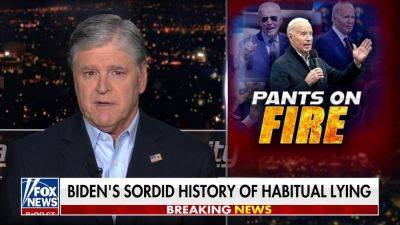 Joe Biden - Donald Trump - Joseph R.Biden-Junior - Sean Hannity - Fox News Staff - Fox - Easter Sunday - SEAN HANNITY: Biden is a liar, not to be trusted - foxnews.com - Usa - state Pennsylvania