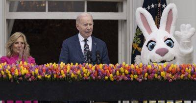 Joe Biden - Mike Johnson - David Moye - Karoline Leavitt - Daily Caller Retracts Article On White House Easter Egg Rules That Whipped Up MAGA - huffpost.com