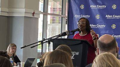 Wayne - Councilwoman chosen as new Fort Wayne mayor, its 1st Black leader, in caucus to replace late mayor - apnews.com - state Indiana - county Wayne - county Tucker - county Allen