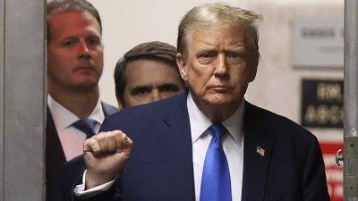 Donald Trump - Ximena Bustillo - Of Trump - What to know about week 1 of Trump's criminal trial, with jury selection complete - npr.org - city New York - state New Jersey - New York - state North Carolina - county Hill - county Murray