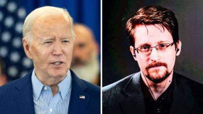 Joe Biden - Merrick Garland - Bill - Haley ChiSing - Fox - Edward Snowden calls on Biden to veto FISA renewal after Senate vote - foxnews.com - Usa