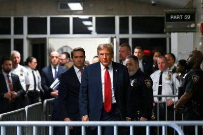 Watch live as Donald Trump’s hush money trial in New York enters fifth day