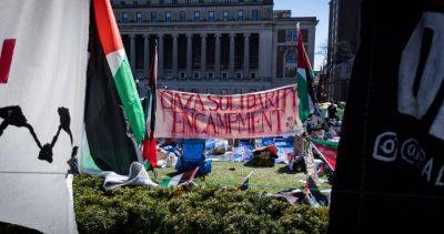 Dozens arrested amid wave of U.S. college protests over Israel-Hamas conflict - globalnews.ca - city New York - Israel - New York - Palestine - city Columbia