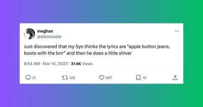 Caroline Bologna - 35 Funny Tweets About Kids' Song Lyric Rewrites - huffpost.com - Usa - Britain