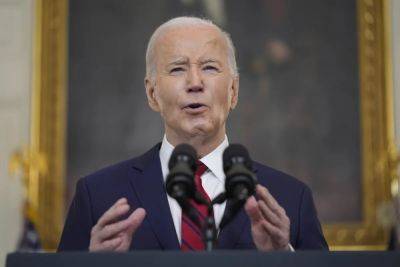 Joe Biden - Mike Johnson - Andrew Feinberg - Bill - After Biden - US will send more military aid to Ukraine after Biden signs $95bn national security funding bill - independent.co.uk - Usa - Ukraine - Israel - Russia - county White