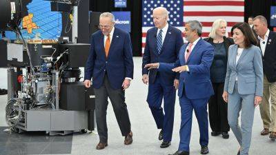 Biden is giving $6 billion to Micron for a semiconductor project in upstate New York
