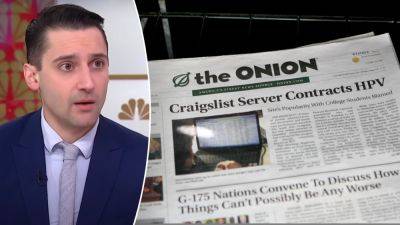 Joseph A Wulfsohn - Fox - Former NBC News 'disinformation' reporter becomes CEO of The Onion - foxnews.com - New York